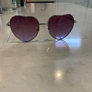 Heart shaped sunglasses